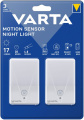 Varta Night Lighting - Varta Motion Sensor Night Light Twin Pack Without Batteries - 16624 101 402